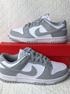 Nike Dunk Low Next Nature Shoes Women’s SZ 6 White Smoke Grey DD1873-113